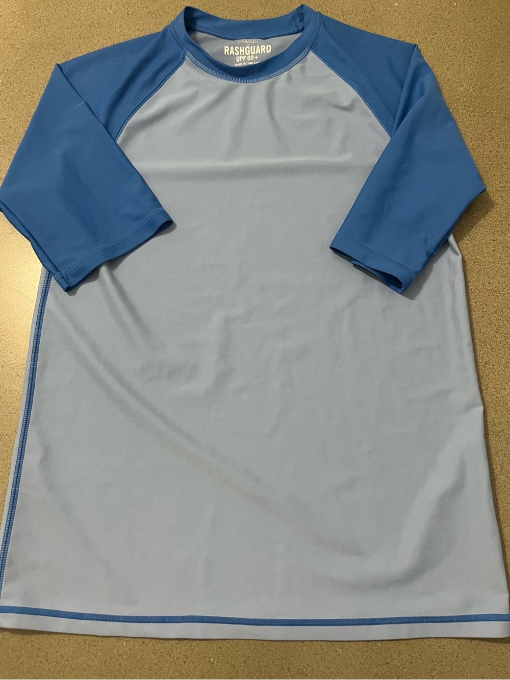 Crewcuts Kids Two-Tone Blue Rashguard